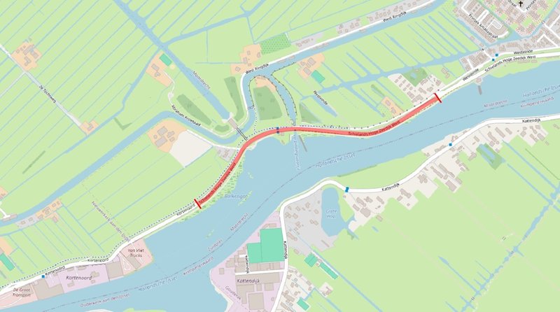 Afsluiting Westeinde Moordrecht