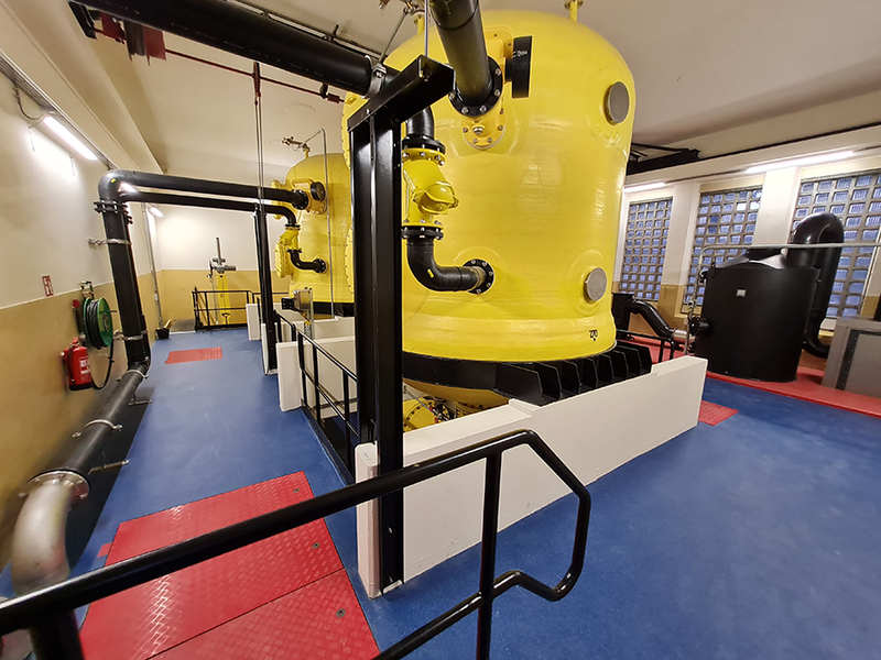 Nieuwe situatie Bassinruimte 1