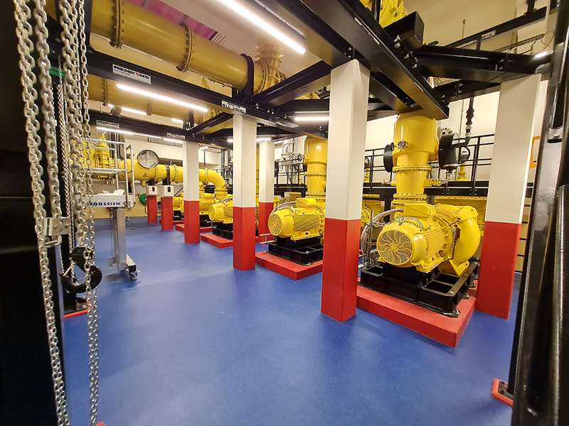 Nieuwe situatie Pompenkelder